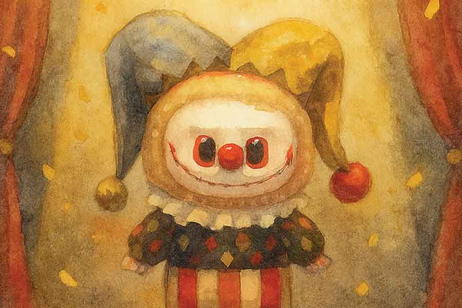 Thumbnail for "Labubu “Why So Serious” — The Smiling Darkness of Kasing Lung"